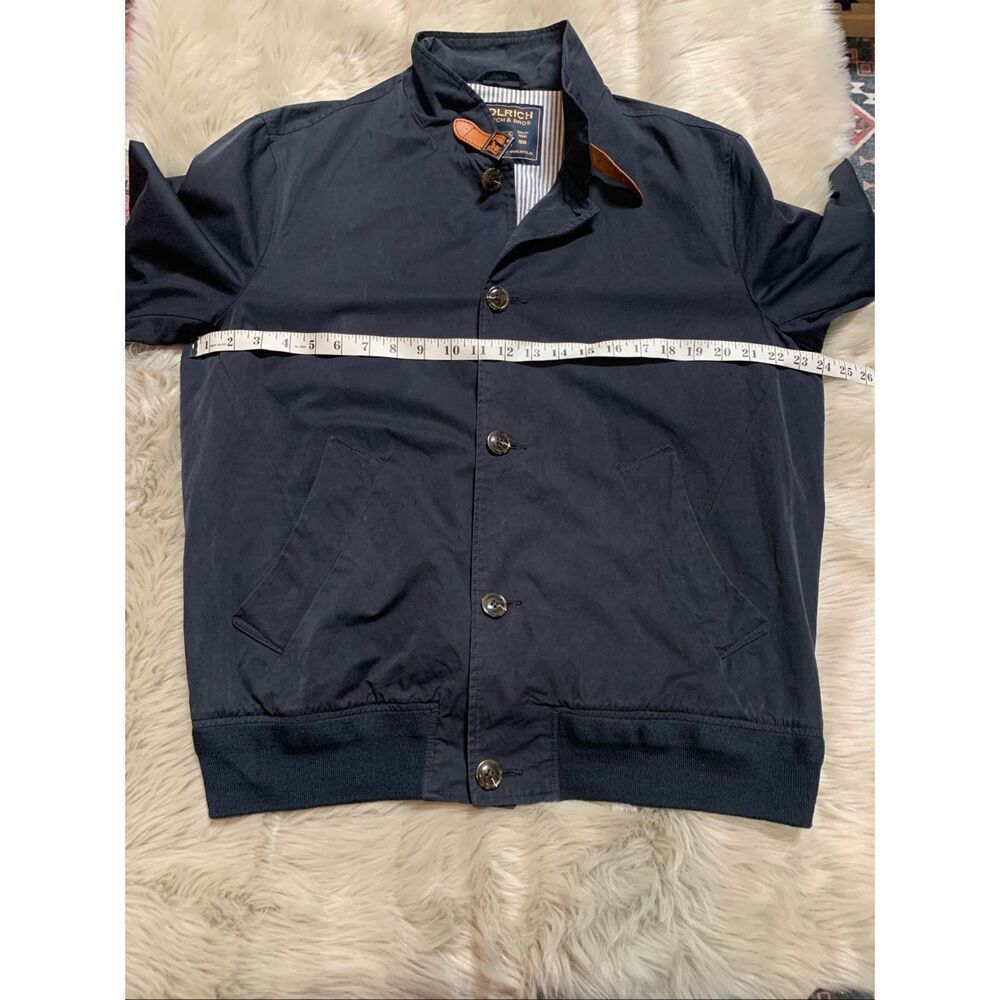 Woolrich John Rich & Bros Mens Bomber Jacket Collar Buckle XL - Picture 8 of 8